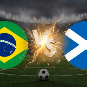 Brasil vs Escocia PREMIUM